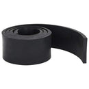gummikant til sneplov 180x10x1 cm sort
