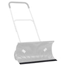 gummikant til sneplov 180x10x1 cm sort