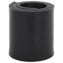 gummikant til sneplov 100x15x1 cm sort