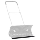 gummikant til sneplov 100x15x1 cm sort