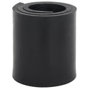 gummikant til sneplov 120x15x1 cm sort