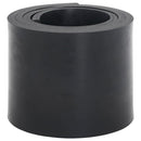gummikant til sneplov 180x15x1 cm sort