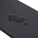 gummikant til sneplov 180x15x1 cm sort