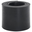 gummikant til sneplov 200x15x1 cm sort