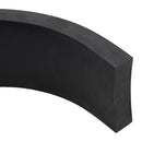 gummikant til sneplov 250x8x2 cm sort