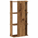 bogreol 60x30x120 cm 3 hylder konstrueret træ antikt træ