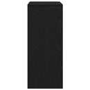 bogreol 60x30x71,5 cm konstrueret træ sort