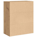 bogskab 60x30x71,5 cm konstrueret træ kunsteg