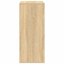 bogreol 60x30x71,5 cm konstrueret træ sonoma-eg