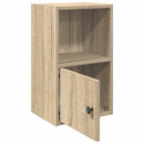 bogreol 31x24x52 cm konstrueret træ sonoma-eg