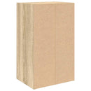 bogreol 31x24x52 cm konstrueret træ sonoma-eg