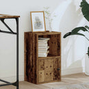 bogreol 31x24x52 cm konstrueret træ antikt træ