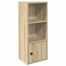 bogreol 31x24x77 cm konstrueret træ sonoma-eg