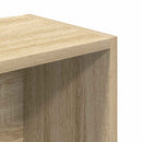 bogreol 31x24x102 cm konstrueret træ sonoma-eg