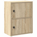 bogreol 40x24x52 cm konstrueret træ sonoma-eg