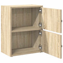 bogreol 40x24x52 cm konstrueret træ sonoma-eg