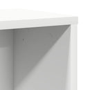 bogreol 60x24x76,5 cm konstrueret træ hvid
