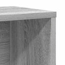 bogreol 60x24x101,5 cm konstrueret træ grå sonoma-eg