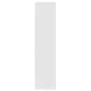 bogreol 89x24x101,5 cm konstrueret træ hvid