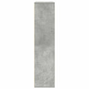 bogreol 89x24x101,5 cm konstrueret træ betongrå