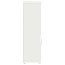 bogreol 60x24x85 cm konstrueret træ hvid