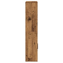 bogreol 60x24x120 cm konstrueret træ antikt træ
