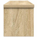 køkkenstativ kan stables 50x15x16 cm konstrueret træ sonoma-eg