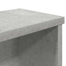 køkkenstativ kan stables 50x15x16 cm konstrueret træ betongrå