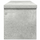 køkkenreoler kan stables 2 stk. 50x15x16 cm betongrå