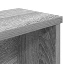 køkkenstativ kan stables 50x15x16 cm grå sonoma-eg
