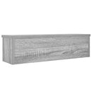 køkkenreoler kan stables 2 stk. 50x15x16 cm grå sonoma-eg