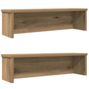 køkkenreoler kan stables 2 stk. 50x15x16 cm kunsteg