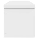 køkkenstativ kan stables 60x15x16 cm konstrueret træ hvid