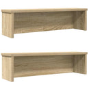 køkkenreoler kan stables 2 stk. 60x15x16 cm sonoma-eg