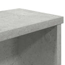 køkkenstativ kan stables 60x15x16 cm konstrueret træ betongrå