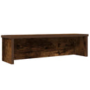 køkkenreoler kan stables 2 stk. 60x15x16 cm røget egetræsfarve