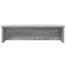 køkkenstativ kan stables 60x15x16 cm grå sonoma-eg