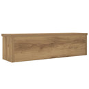 køkkenstativ kan stables 60x15x16 cm konstrueret træ kunsteg