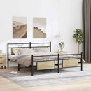 sengeramme uden madras 183x213 cm metal sonoma-eg