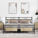 sengeramme uden madras 193x203 cm metal sonoma-eg