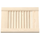 skabslåge 39,5x29,5 cm lameldesign massivt fyrretræ