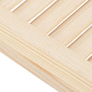 skabslåger 4 stk. 39,5x29,5 cm lameldesign massivt fyrretræ