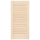 skabslåger 2 stk. 61,5x29,5 cm lameldesign massivt fyrretræ