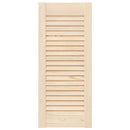 skabslåge 69x29,5 cm lameldesign massivt fyrretræ
