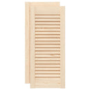 skabslåger 2 stk. 69x29,5 cm lameldesign massivt fyrretræ