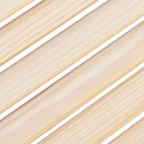 skabslåger 2 stk. 69x29,5 cm lameldesign massivt fyrretræ