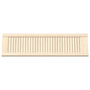 skabslåge 99x29,5 cm lameldesign massivt fyrretræ