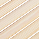 skabslåge 99x29,5 cm lameldesign massivt fyrretræ