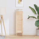 skabslåge 99x29,5 cm lameldesign massivt fyrretræ