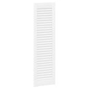 skabslåge 99x29,5 cm lameldesign hvid
